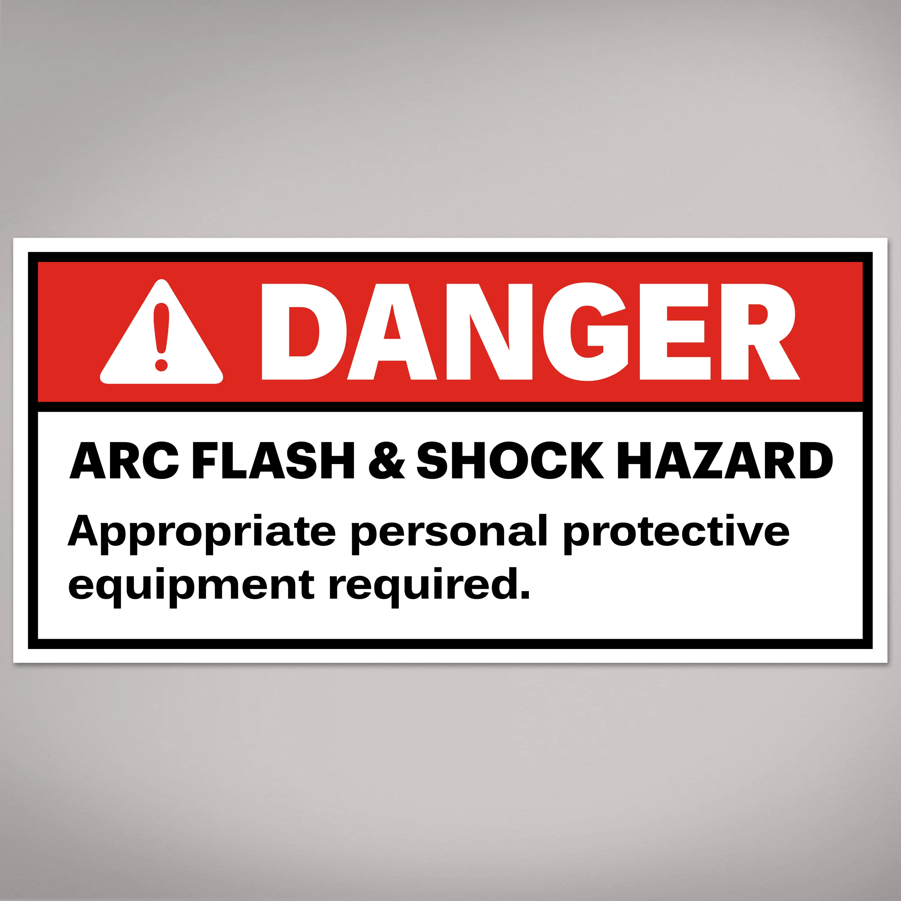 Avery Arc Flash/Danger Labels, Waterproof, UV Resistant, Preprinted, 2" x 4", 250 Warning Decal Labels