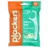 Plackers Micro Line®, Floss Picks, Intense Mint, 90 Count