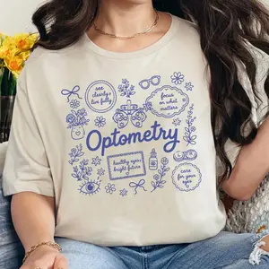 Floral Optometry Shirt, Eye Doctor Sweatshirt, Optician Sweater, It's A Good Day To Save Eyes Tee, Optometry Sweatshirt