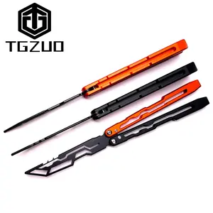 Aluminum Alloy Butterfly Trainer Tool, Hand-Turned Skill Toy, Beginner Practice Edc Gadget, High-Quality Training Aid