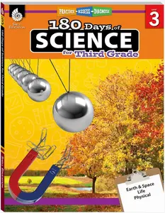 180 Days: Science, Earth and Space Science for 3rd Grade Practice Workbook for Classroom and Home, Cool and Fun Practice Created by Teachers