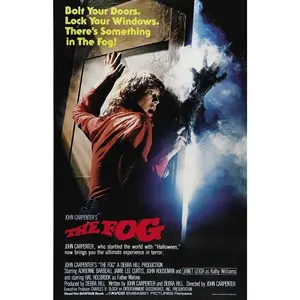 John Carpenter's The Fog movie poster - Jamie Lee Curtis poster Poster No Frame Gift for Christmas, Halloween, Thanksgiving, Black Friday