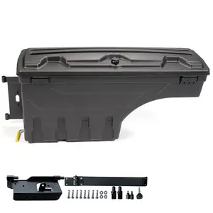 CROSSDESIGN FIT FOR 2002-2018 RAM DODGE RAM 1500 2500 3500 REAR LEFT ABS STORAGE BOX TRUCK BED