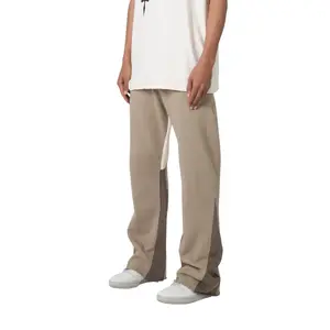 MNML Contrast Bootcut Sweatpants Earth