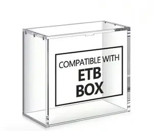 Acrylic magnetic ETB case