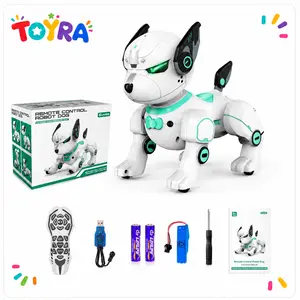 Intelligent Robot Dog Remote Control Toy, Interactive Pet Dog with Programmable Singing and Dancing Stunts, Birthday Holiday Gift