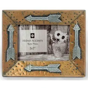 Gold Picture Frame w/ Arrows