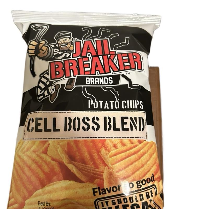 Jail Breaker Brands Cell Boss Blend Potato Chips - Flavor So Good Snack