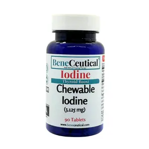 Chewable Iodine by BeneCeutical – Tasty Daily Support for Thyroid & Energy Routine