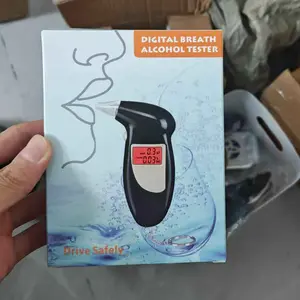 [Customer Favorite] Digital Breathalyzer for Accurate Blood Alcohol Content Testing - Battery-Powered, ABS Resin, Car Interior Accessory