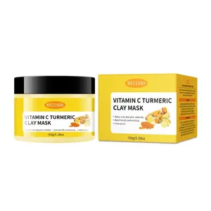 Turmeric Clay with Kaolin Clay Deep Cleansing for Dull Blemish-Prone Skin latisse Golden Moisturizing Set mask filter candy wax lips primal kyogre fusion dolce glow mist tools clear therapy cotton paper Luxury Lanolin Pepti Ginseng Ro Facial rol Niacinami