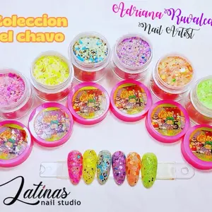 3D Acrylic Powder (6pz) El Chavo-nail A