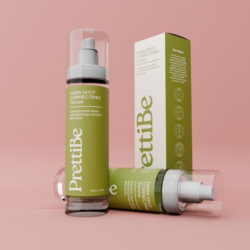 Dark Spot Correcting Serum – Brightening & Hyperpigmentation Treatment with Tranexamic Acid, Niacinamide, Vitamin C,  | Fades Dark Spots & Evens Skin Tone | Vegan Formula | 50ml