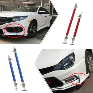Universal Adjustable Aluminum Alloy Car Splitter Support Rod - 100mm Ultra-Lightweight Downforce Aid, Anti-Collision Vehicle Decoration, Car Accessory for Exterior Modification
