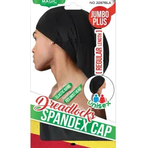 Magic Collection Super Jumbo DreadLocks Spandex Cap Black