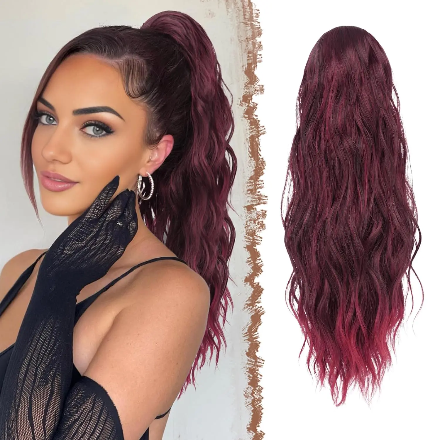 Black Ombre Red