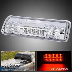 Fit For 04-08 Ford F-150  Clear Chrome LED 3rd Third Brake Tail Light