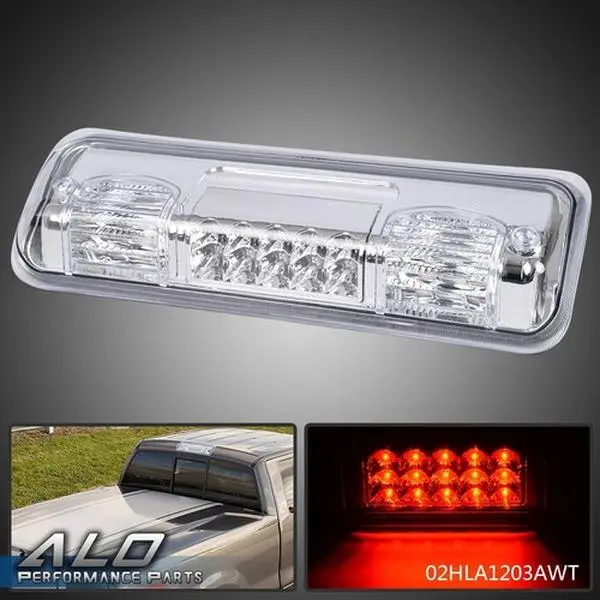Fit For 04-08 Ford F-150  Clear Chrome LED 3rd Third Brake Tail Light