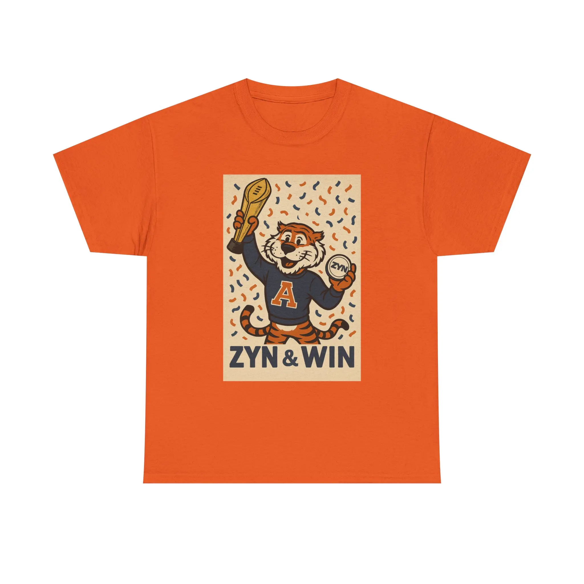 Auburn- Zyn and Win Unisex Tee, College Football Game Day Shirt, SEC Fan Apparel
