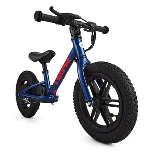 GAOMON Kids Electric Bike, 24V 100W Motor with Rear Wheel Brake, 12-inch Off-Road Tires, Adjustable Seat, Electric Balance Car Bike for Boys and Girls Ages 3-5 Years Old