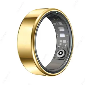 2025 New Smart Ring Men Women, Heart Rate Blood Oxygen and Sleep Monitor Smartring IP68 & 5ATM Waterproof, Multi-sport Mode Ring accurate distance Wearable Steel Android Bluetooth Tracker Monitoring