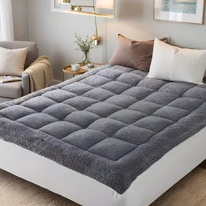 Ultra-Soft Plush Thin Mattress - Thick, Portable, Foldable, Suitable for Dormitories, Bedrooms, And Hotels, Can Be Used Outdoors And for Pets - Machine Washable, Available in Various Colors - Christmas, Back-To-School Season, New Year