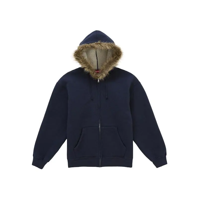 mens fur hoodie zip up - TikTok Shop