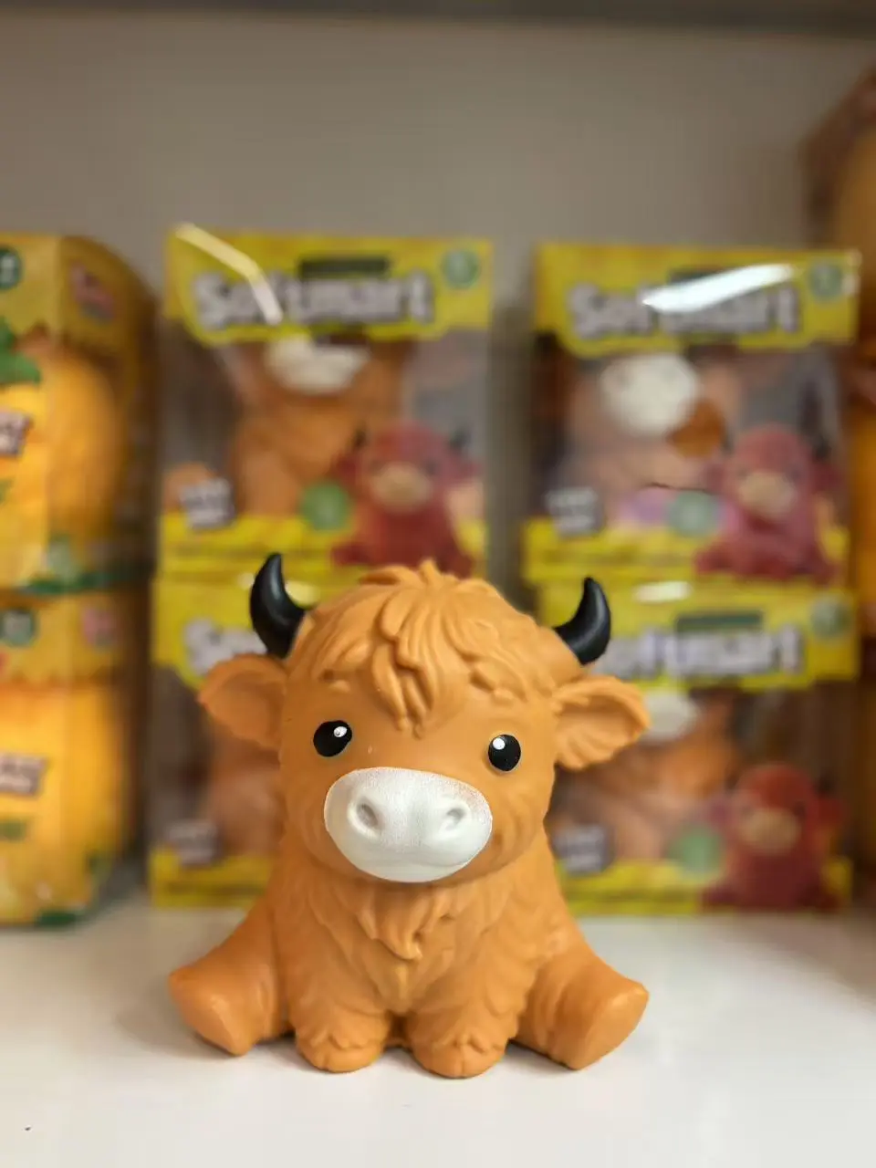highland cow squishy 5.5in