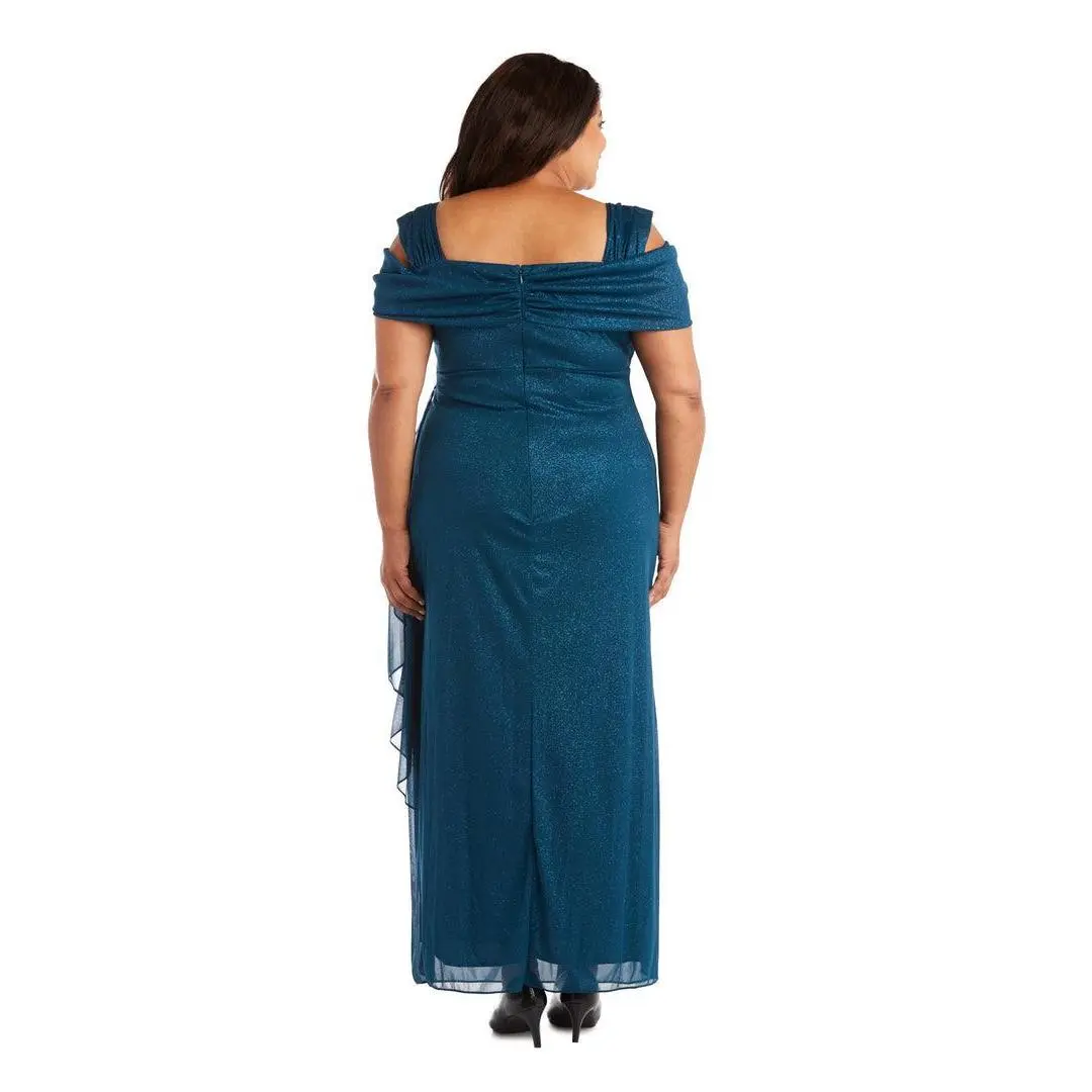 R&M Richards 2061W Long Plus Size Formal Evening Dress - TikTok Shop