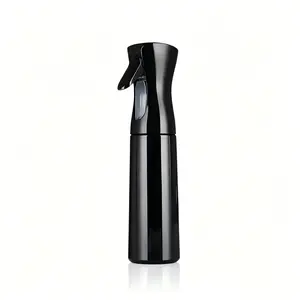 Multifunctional spray bottle, continuous finespray, suitable for all scenarios such ashairdressing, cleaning, gardening, faciallhumidification, etc Black Cover