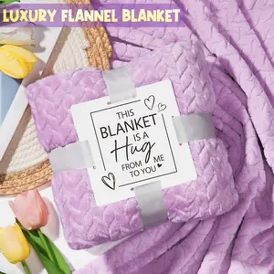 Gifts ideas Basket for Women Self Care Gifts Get Well Soon Gifts, Ocean Relaxing Spa Gifts Basket Care Package w/ Luxury Flannel Blanket, Unique Mothers Day Gifts for Mom Her Friend Sister Wife Grandma