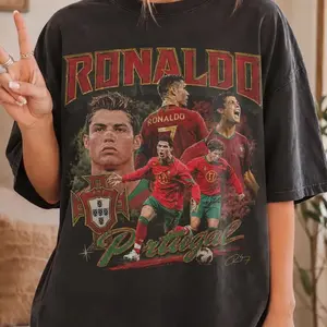 Litmited Cristiano Ronaldo Portugal Soccer 2026 Vintage 90s Styles T-Shirt Y2U