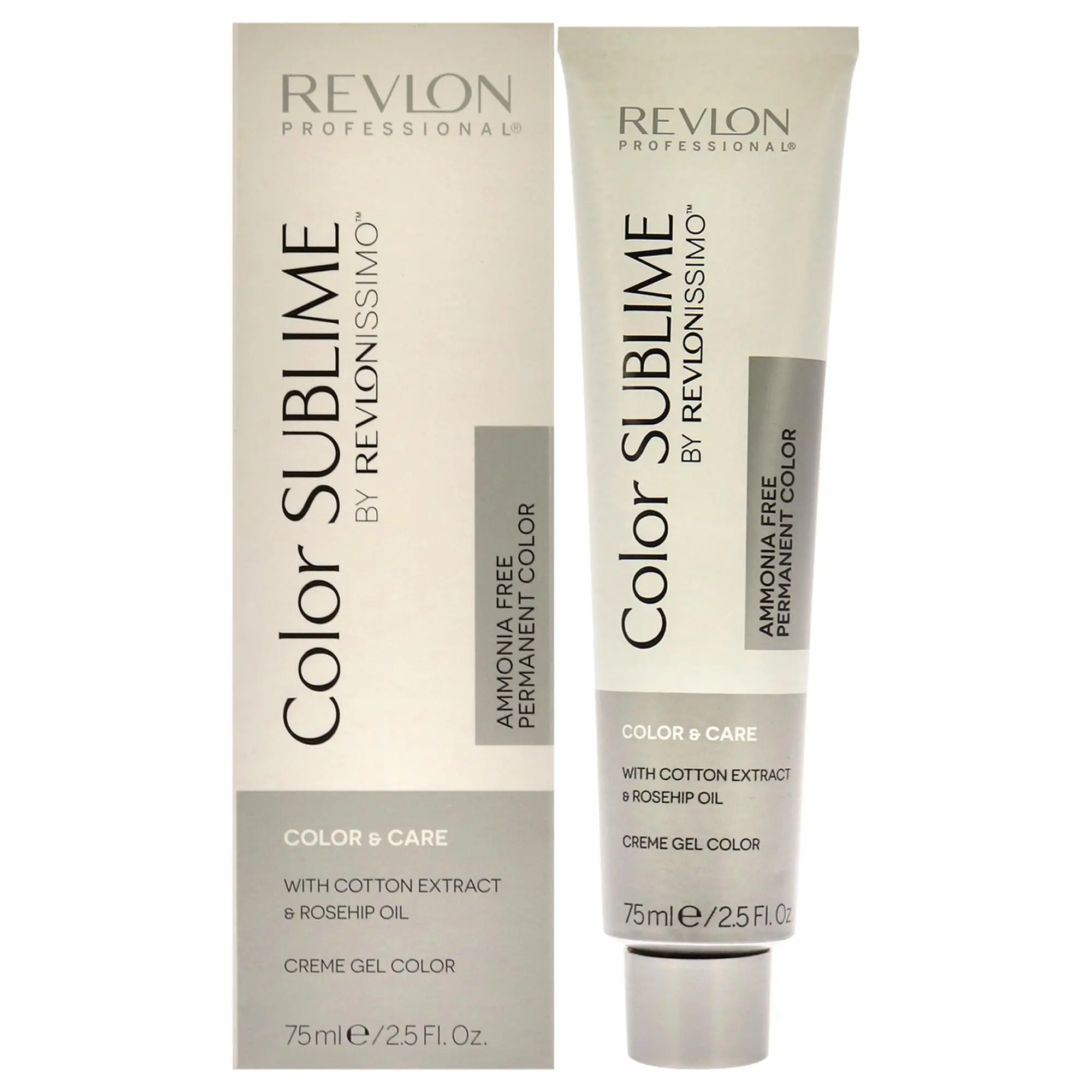 Revlon Revlonissimo Color Sublime Unisex Hair Color - 7.32 Medium Golden Iridescent Blonde, 2.5 fl oz, Iriscent Blonde, Haircare