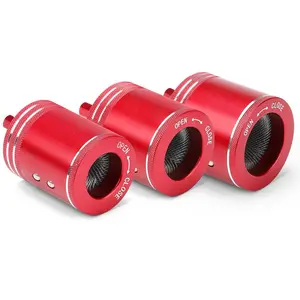 3 count Set 1/2" 3/4" 1" Metal Copper Pipe Cleaner for Drill, Each Size with 3 Brushes Replacement for Drill Suitable for Plumbers.