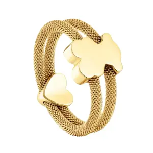 2025 New Original Product 10044780-C, Women's Fashion High-Quality Accessories Statement Multi Ring Gift