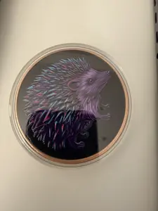 Enchanted Hedgehog Copper Round toy