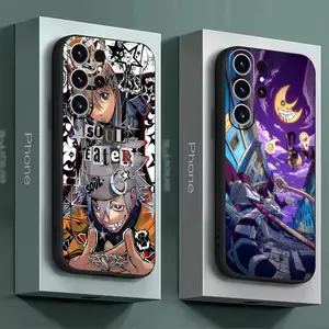 Anime SOUL EATER  Phone Case For Samsung GalaxyS26 S25 S24 S23 S22 S21  Plus Ultra Note20 Soft Black, Accessories, Smartphone