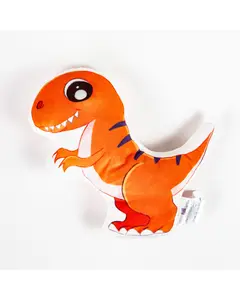 PILLOWABLE – 12” Raptor Pillow, Cute Animal Shape, Mini Hug Pillow for Kids, Fun & Decorative Toddler Throw Pillow