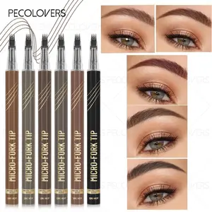 1PC Waterproof & Long-lasting Eyebrow Pencil Stick, Charming Eyebrow Makeup Products, Ultra-fine Tip, Filled with Sparse Eyebrows, Clear Eyebrow Shape, Quick Drying, Easy To Color, Perfect for Daily Use