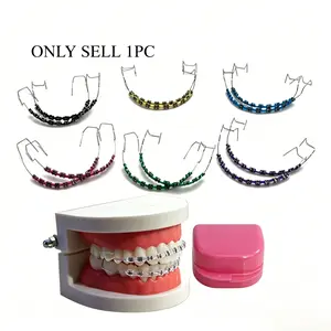 Super Beautiful and Fashionable Braces Chain Decoration, Stylish Dental Accessories, Trendy Orthodontic Jewelry, Perfect for Braces Wearers