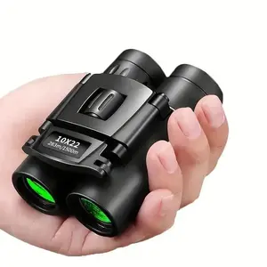 High Definition Professional Binoculars, Foldable Binoculars with BAK4 Prism & FMC Lens, Wide Angle View Binoculars for Bird Watching, Travel, Sports Event, Concert