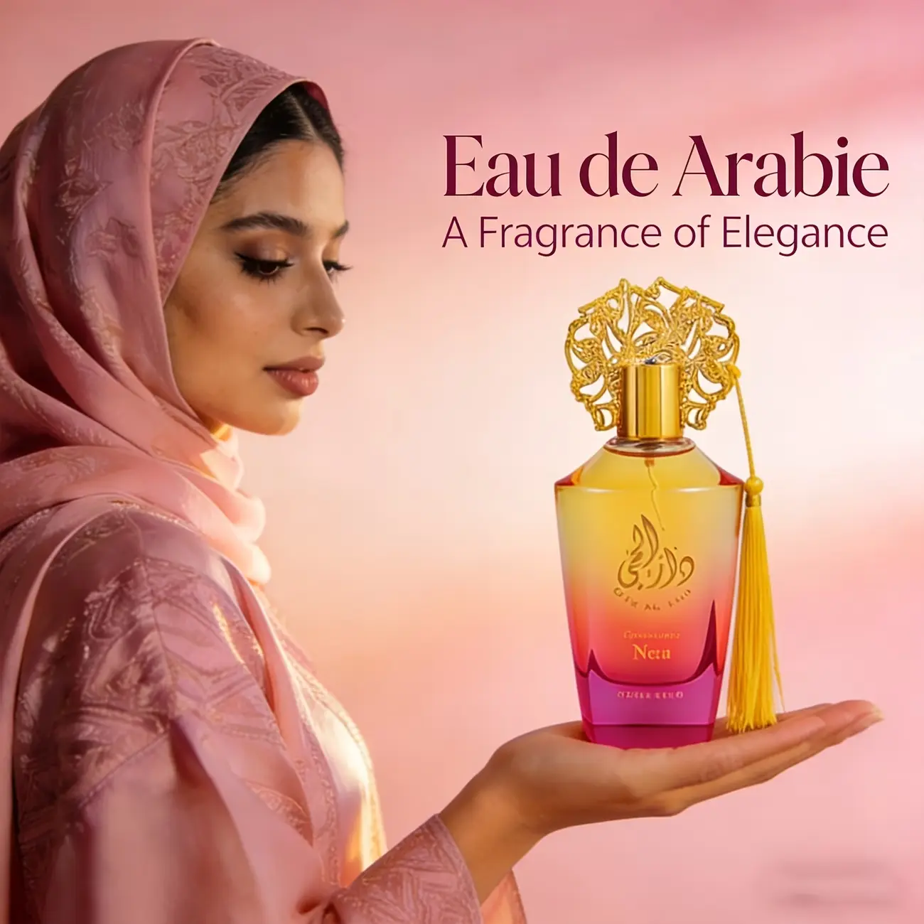 Eau de Cologne Spray for Women - Luxurious Spicy Arabian Fragrance with a Long-Lasting Scent for Adults - 3.4 oz