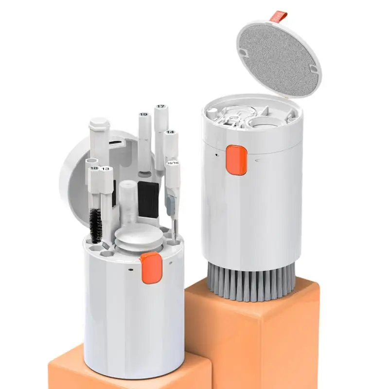 20-in-1 Multifunctional Cleaning Kit, Handheld Cleaning Care Tools with Storage Box Design & Shaft Puller for Laptop Keyboard, Phone, Lens, Cleaning K