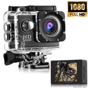 1080P Action Camera,98FT Underwater Waterproof Camera with 140° Wide Angele,Sports Cameras with Helmet Accessories Kit