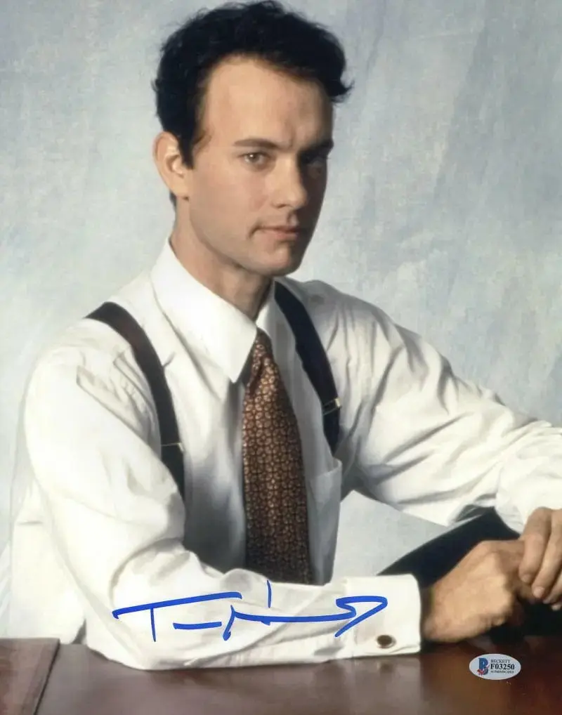 Tom Hanks Authentic Autographed 11x14 Photo #3