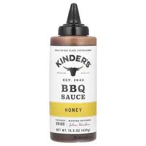 KINDER'S BBQ Sauce, Honey, 15.5 oz (439 g)
