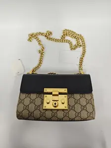 Pre-owned france Crossbody Bags Gucci Moonlight Treasure Box" Monogram & Black — Small Size（SZ H05062）