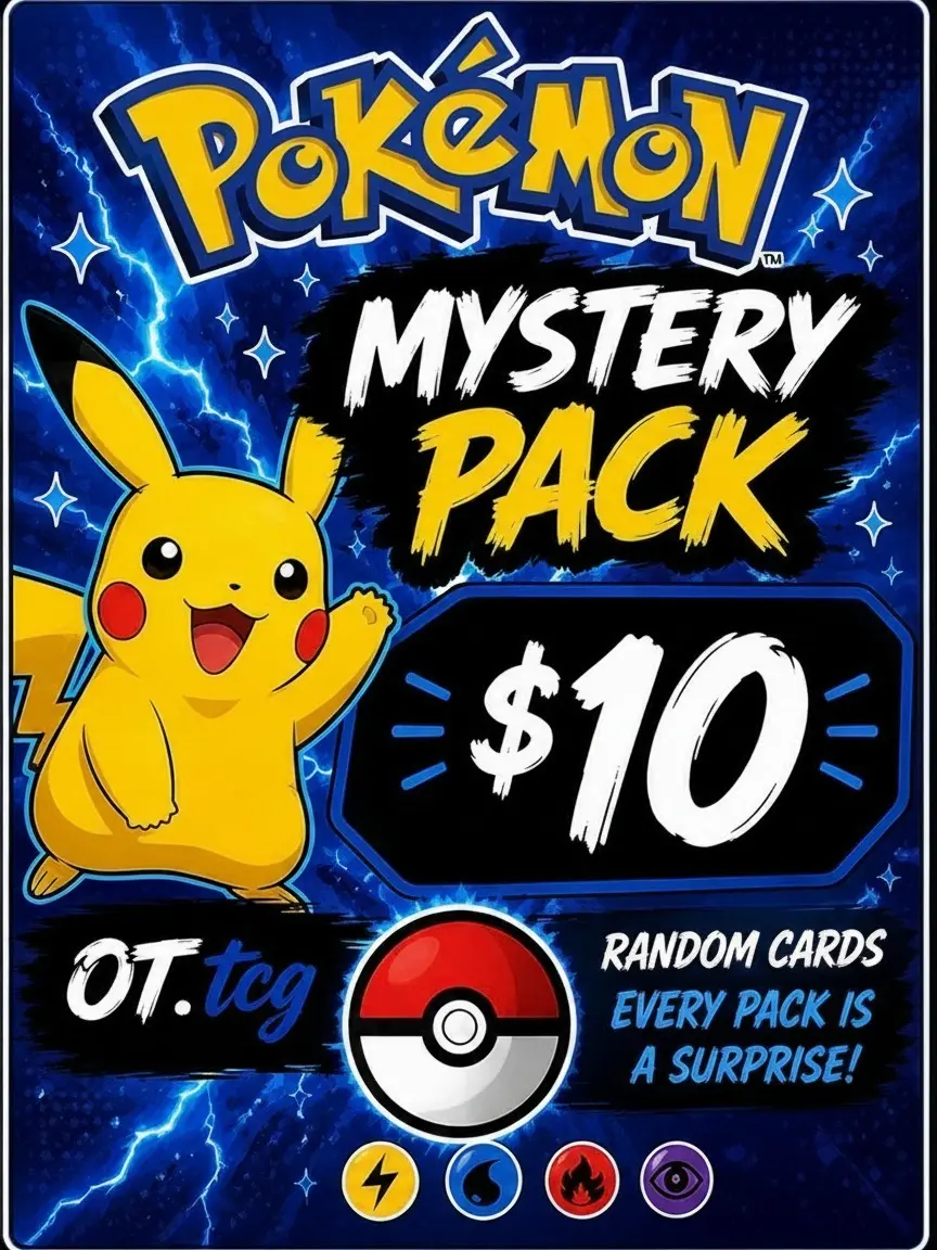 OT.TCG Mystery POKEMON package!