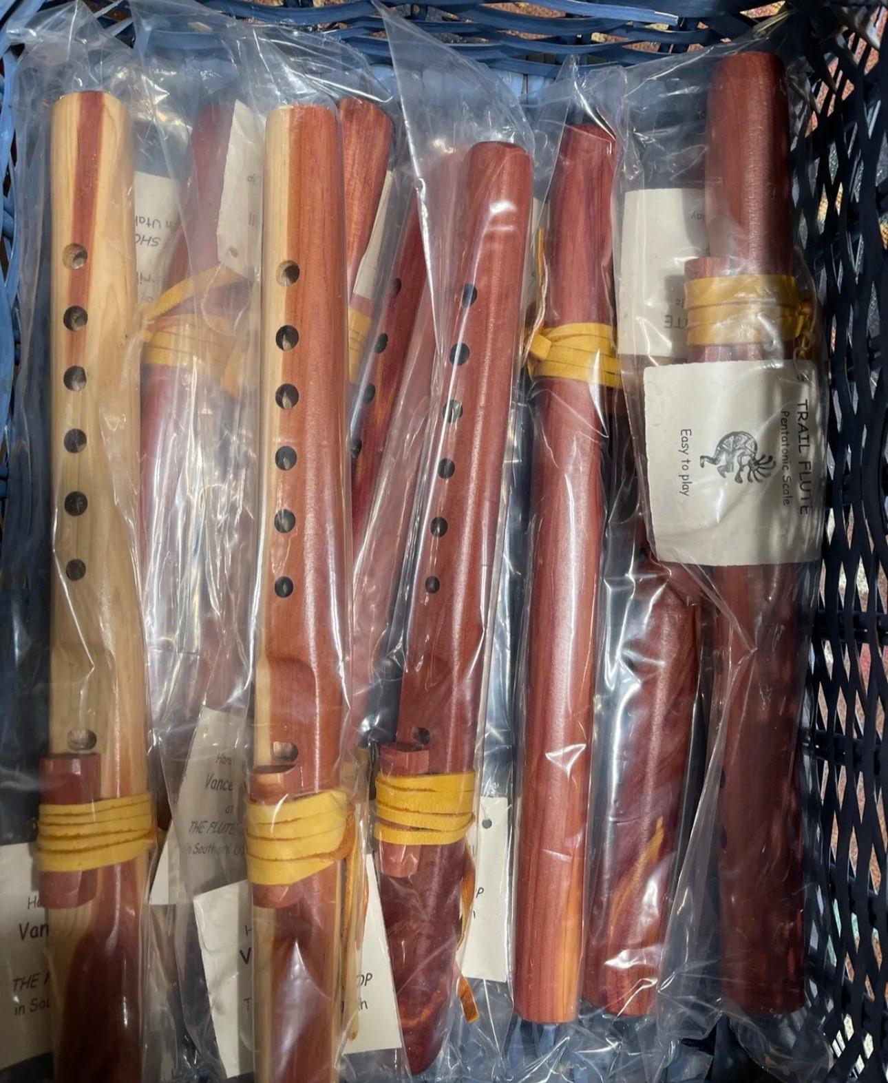 Handcrafted Cedar Key of G Wooden Trail Flute - 11 Inches Tuned to Key of G, Adjustable Wooden Piece, Unique Musical Gift, 1 lbs