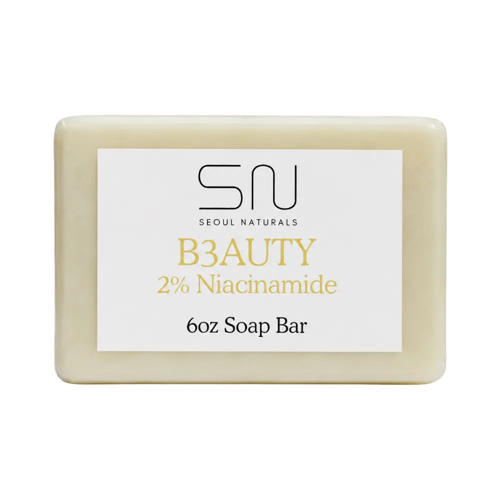 Seoul Naturals B3AUTY 2% Niacinamide Soap with Yuzu, k beauty, 6 oz